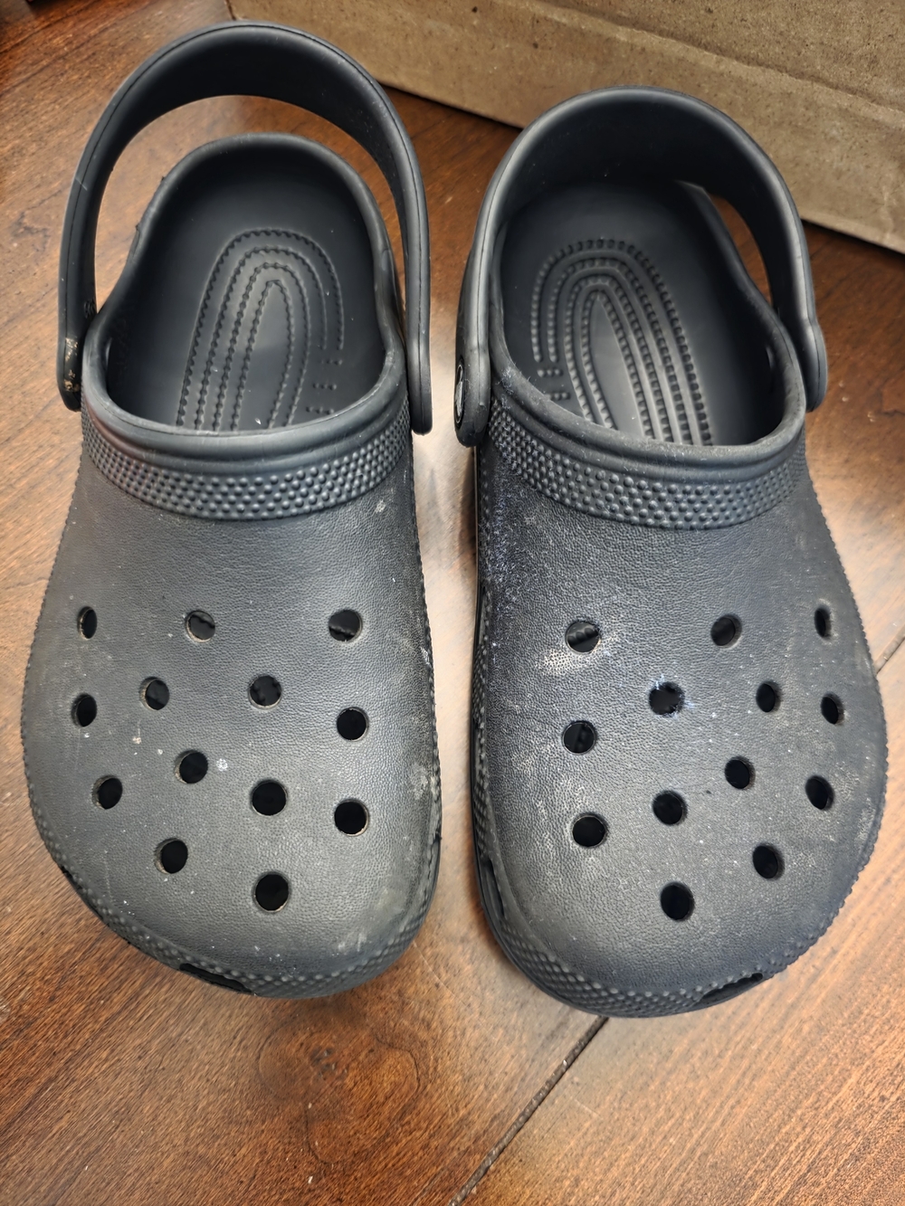 CROCS Kids Black Classic Clog Sandals